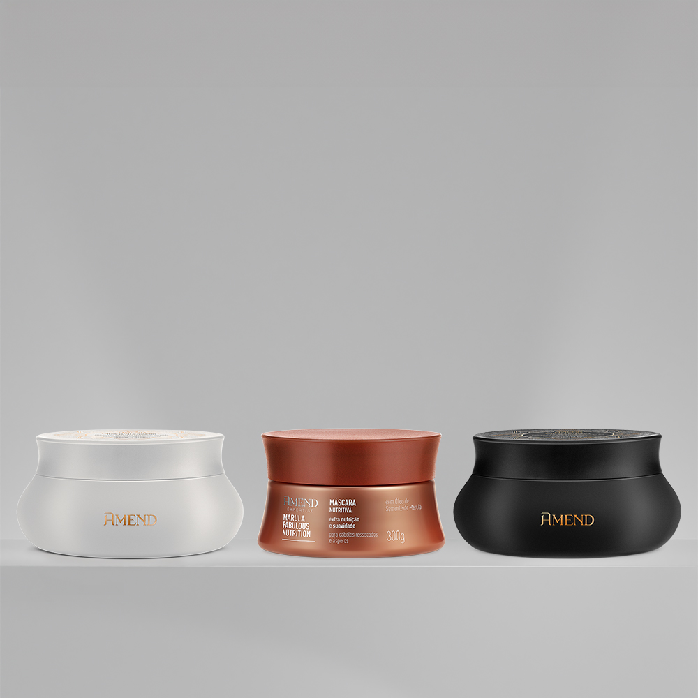Kit de Máscara para Cabelos que precisam de Nutrição | 3 produtos image number 3